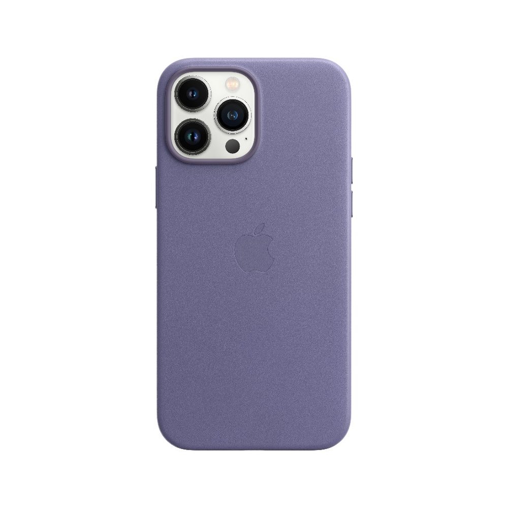 iPhone 13 Pro Max Leather Case with MagSafe - Sequoia GreenActual Color:Wisteria